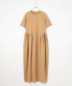 #Newans 【洗える】コクーンシルエットロングワンピース