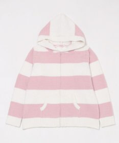 WEGO ボーダーZIPパーカー