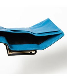 UNBILLION perche カラーコンビ3つ折り外ガマウォレット