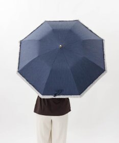 AURORA 【 BLAO（ブラオ）】ギャザーフリル晴雨兼用傘(折りたたみ傘)