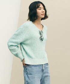 UNFILO メランジリンクス ニット