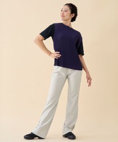 Chacott プリーツコンビTシャツ