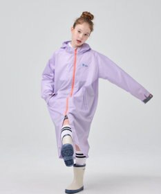 BEAMS SCHOOL レインコート ランドセル対応／収納袋付き