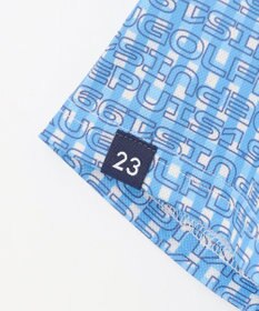 23区GOLF 【MEN/キングサイズ】【UVケア/吸水速乾】ギンガムチェックロゴ 半袖ポロシャツ