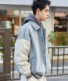 WEGO デニムスタジャン