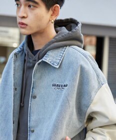 WEGO デニムスタジャン