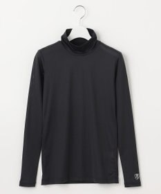 23区GOLF 【WOMEN】30デニールカノコ ハイネックインナー ブラック系