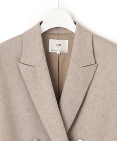 23区 【セットアップ対応】リネン ミックスツイード ジレ