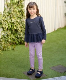 ANY KIDS 裾チュール 長袖 Tシャツ