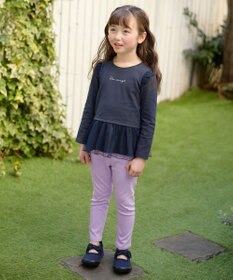 ANY KIDS 裾チュール 長袖 Tシャツ