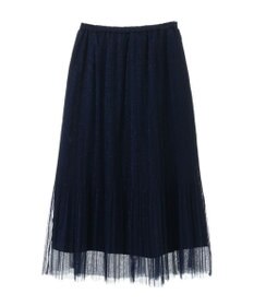 Green Parks ラメチュールプリーツスカート