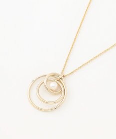 自由区 センターパールサークル ネックレス