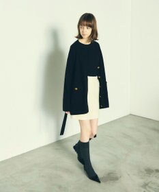 GRACE CONTINENTAL メリノウールニットカーディガン