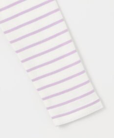 ANY KIDS リボン×ボーダー長袖Tシャツ