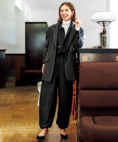 UNFILO L ライトフランネル イージーパンツ