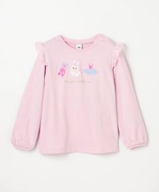 ANY KIDS おけいこモチーフ刺繍入り 長袖Tシャツ