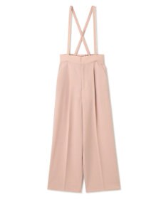 uncrave 【佐藤晴美さん着用】ウォッシャブルドライサップ ワイドパンツ(サスペンダー付き)