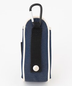 23区GOLF 磁石で開閉【UNISEX】合皮×デニム調ボールポーチ