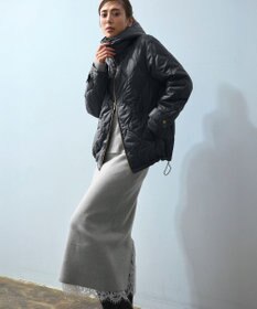 23区 【VERY掲載/洗える】カシミヤブレンド Iライン ニットスカート