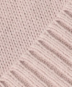 UNFILO 【洗える】スプリングコットンニット バックスリット