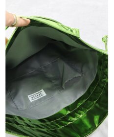 CRAFT STANDARD BOUTIQUE メタリック巾着トート