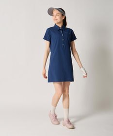 FILA GOLF／marie claire 【marie claire SPORT】 シアサッカーワンピース