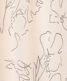 ANY SIS 【洗える】シフォンプリント ブラウス