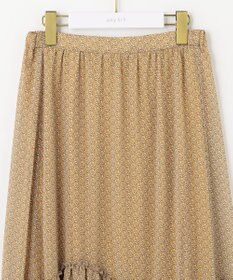 ANY SIS 【洗える】ティアードプリント スカート