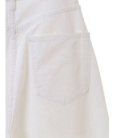 CRAFT STANDARD BOUTIQUE ホワイトデニムハイウエストワイドパンツ