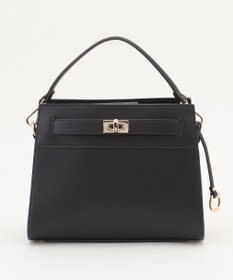 組曲 ベルトデザインスクエアショルダーバッグ