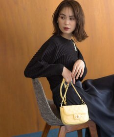 組曲 【手洗い可】ELENAスパンコールドルマン ニット