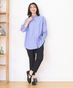 ANY 【UVケア/接触冷感/ウエストゴム】イージケア美脚パンツ テーパード