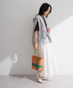 Green Parks フード付裏毛ベスト