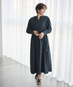 #Newans 【撥水加工/洗濯機可能】ドルマンスリーブドロストワンピース