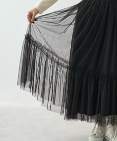 AMERICAN HOLIC ティアードチュールスカート