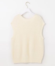 ANY SIS 【前後着用可】シャギーニット ベスト