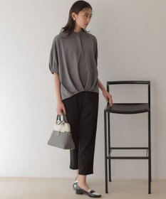 組曲 【WEB限定】ジョーゼットジャージーテーパード パンツ