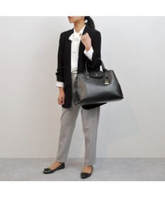 UNBILLION perche ゴートユーティリティヒネリかぶせA4トート