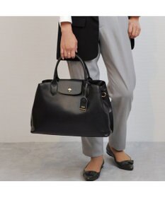 UNBILLION perche ゴートユーティリティヒネリかぶせA4トート