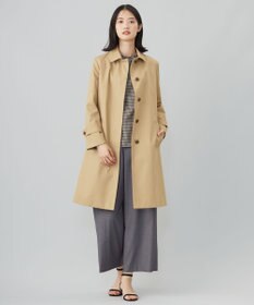 J.PRESS LADIES L 【洗える】T/Rウォッシャブルギャバ ワイド パンツ