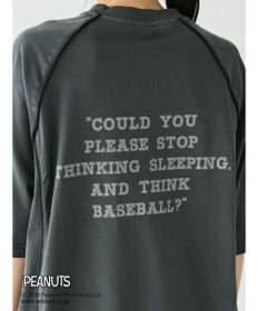 CRAFT STANDARD BOUTIQUE 【ユニセックス】PEANUTS/スヌーピー 切り替えTシャツ