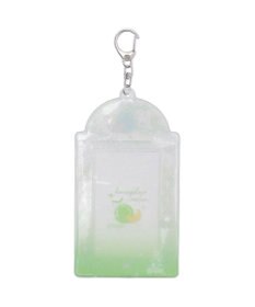 WEGO ラメクリアスイーツカードホルダーキーホルダー