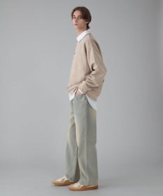 WEGO 【ユニセックス着用ITEM/2点SET/MLサイズ展開】アクセ付きフェイクスウェードプルオーバー