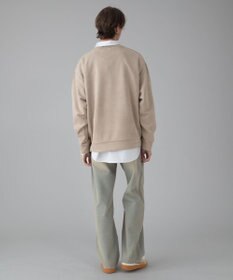 WEGO 【ユニセックス着用ITEM/2点SET/MLサイズ展開】アクセ付きフェイクスウェードプルオーバー