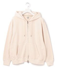 J.PRESS YORK STREET 【UNISEX】裏毛フルジップパーカー