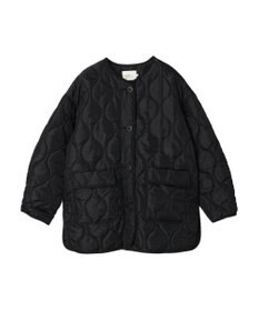 earth music&ecology キルティングハーフブルゾン
