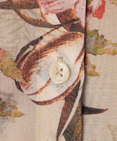 自由区 【SHIHOさん着用】ボタニカルプリント ワンピース