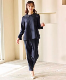 Feroux 【先行予約】2WAYレースカラー美シルエット セットアップ