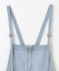 ANY L 【洗濯機可】デニムサロペット