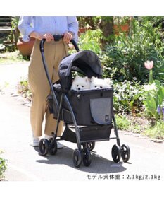 PET PARADISE smooca ハンドフル ペットカート  《ブラック》